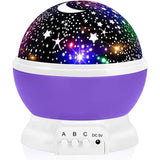 Starry Projection Lamp Purple