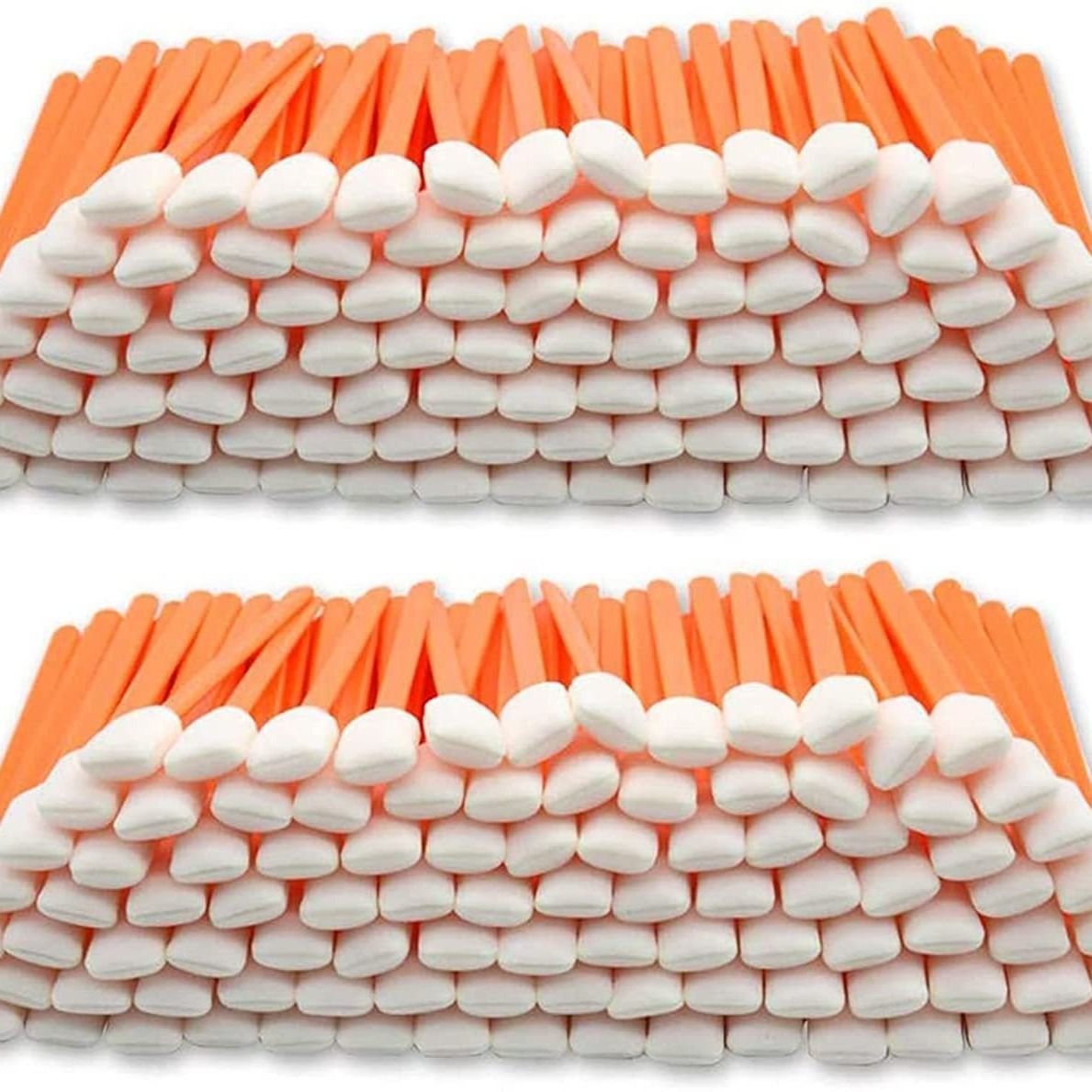 Dust-free Cotton Swabs Orange