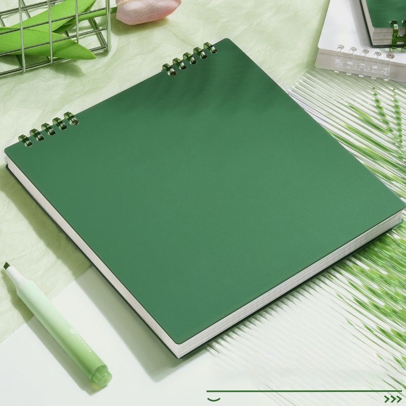 Grid Notebook Dark Green 60 Sheets/120 Pages