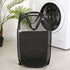 Foldable Laundry Hamper Black 01