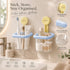 2pcs Wall-Mounted Storage Box - Bubble Blue