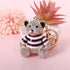 2-Pack Crystal Bear Keychains 04