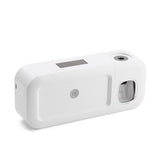 White No-Drill UV Toothbrush Holder