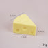 7.5cm Yellow Triangle Cheese Squishy Toy