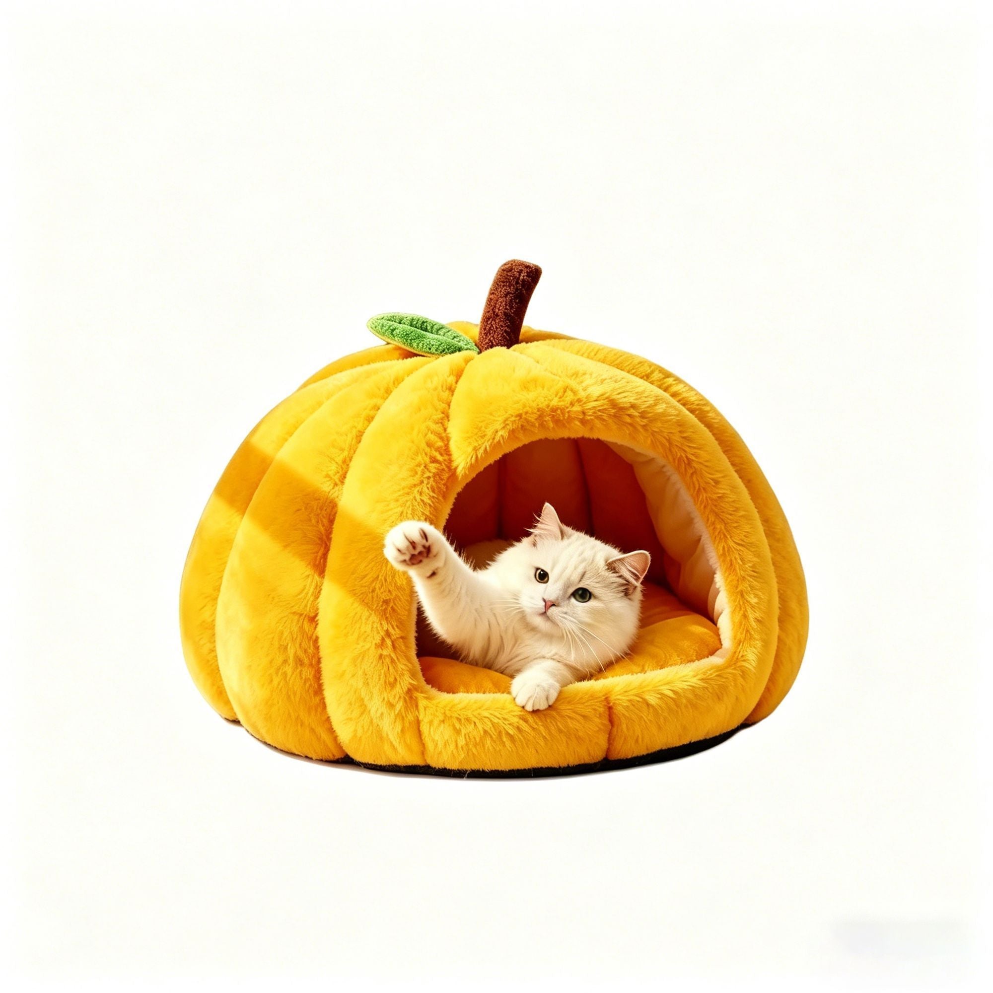 Yellow Pumpkin Short Plush Version M