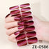 NailPolishFilmNailStickersZE-0586