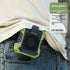 Wall-mounted USB rechargeable dual-purpose fan, integrating rapid cooling, dehumidification, and lighting functions. Features three-speed wind adjustment, can be worn on the waist via a hanging strap, with quiet operation, GREEN
