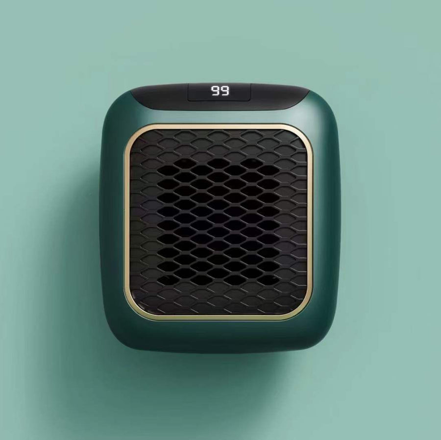 3-Second Heat Wall-Mounted Heater! Safe, Silent, Winter's "Little Sun"(GREEN)