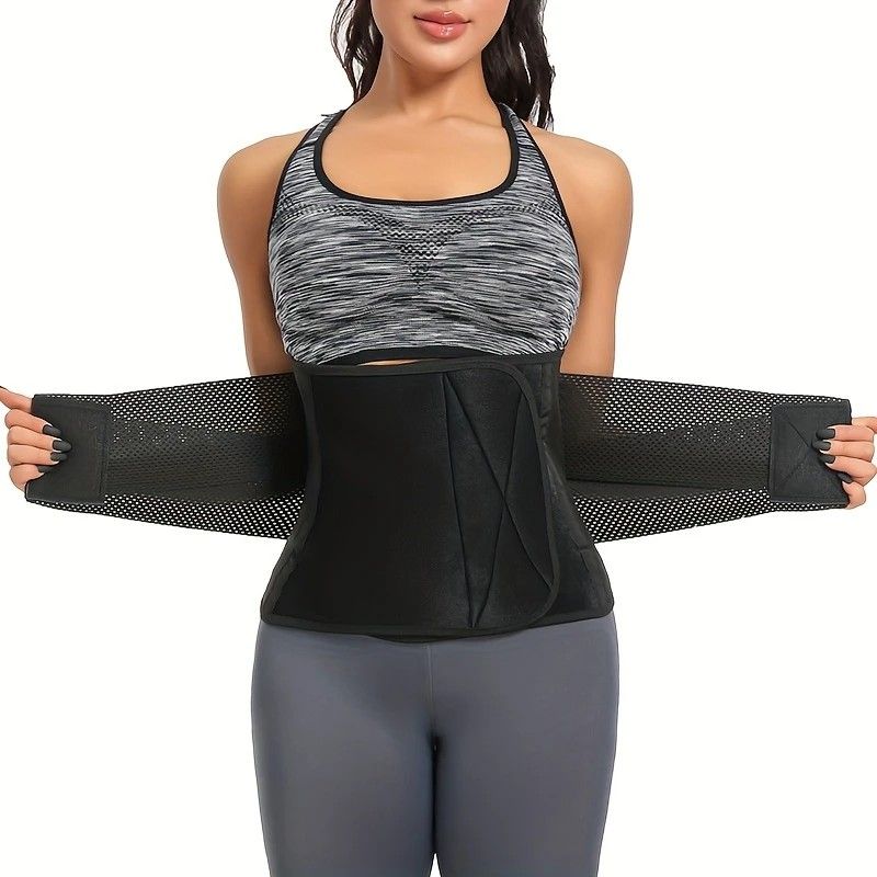 3.0mm Thickened Breathable Waist Trimmer | Sweat More for Intense Shaping, Waist Training & Back Support(black   XXL  code)