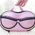 Fashionable EVA Bra Travel Storage Bag: Large Capacity Portable with Lid, Compression Resistant Anti Deformation, Essential for Business Trips, Beautiful and Practical/Foundation black spot