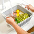 Portable Folding Sink: Space-Saving Storage, Multi-Use for Kitchen, Balcony, and Outdoors
