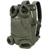 Winter Pet Front Pack: Warm, Lightweight, Hands-Free, Cozy Companion for Every Journey/pitch green