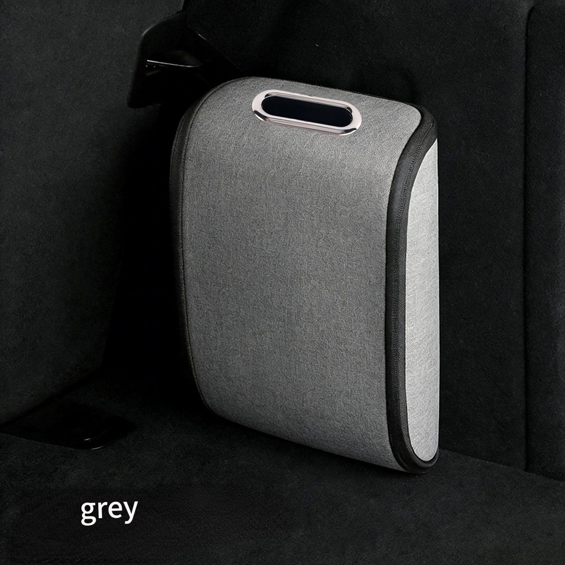 Car Trunk Shoe Box Organizer: Waterproof and Durable PVC Leather, Easy Installation with Velcro, Large Capacity for a Tidy Trunk, Say Goodbye to Mess and Travel in Style!/GREY