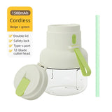 Portable multifunctional large-capacity tumbler, featuring powerful performance for juicing, baby food, and ice crushing. Perfect for home, outdoor, and fitness use, offering fresh and healthy beverages anytime, anywhere.green