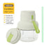 Portable multifunctional large-capacity tumbler, featuring powerful performance for juicing, baby food, and ice crushing. Perfect for home, outdoor, and fitness use, offering fresh and healthy beverages anytime, anywhere.green