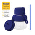 Portable multifunctional large-capacity tumbler, featuring powerful performance for juicing, baby food, and ice crushing. Perfect for home, outdoor, and fitness use, offering fresh and healthy beverages anytime, anywhere.BLUE