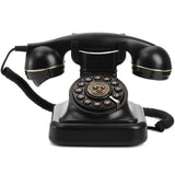 European Retro Desktop Phone: Classic look meets modern utility, free from digital distractions, perfect for home and office, reviving elegant call moments.