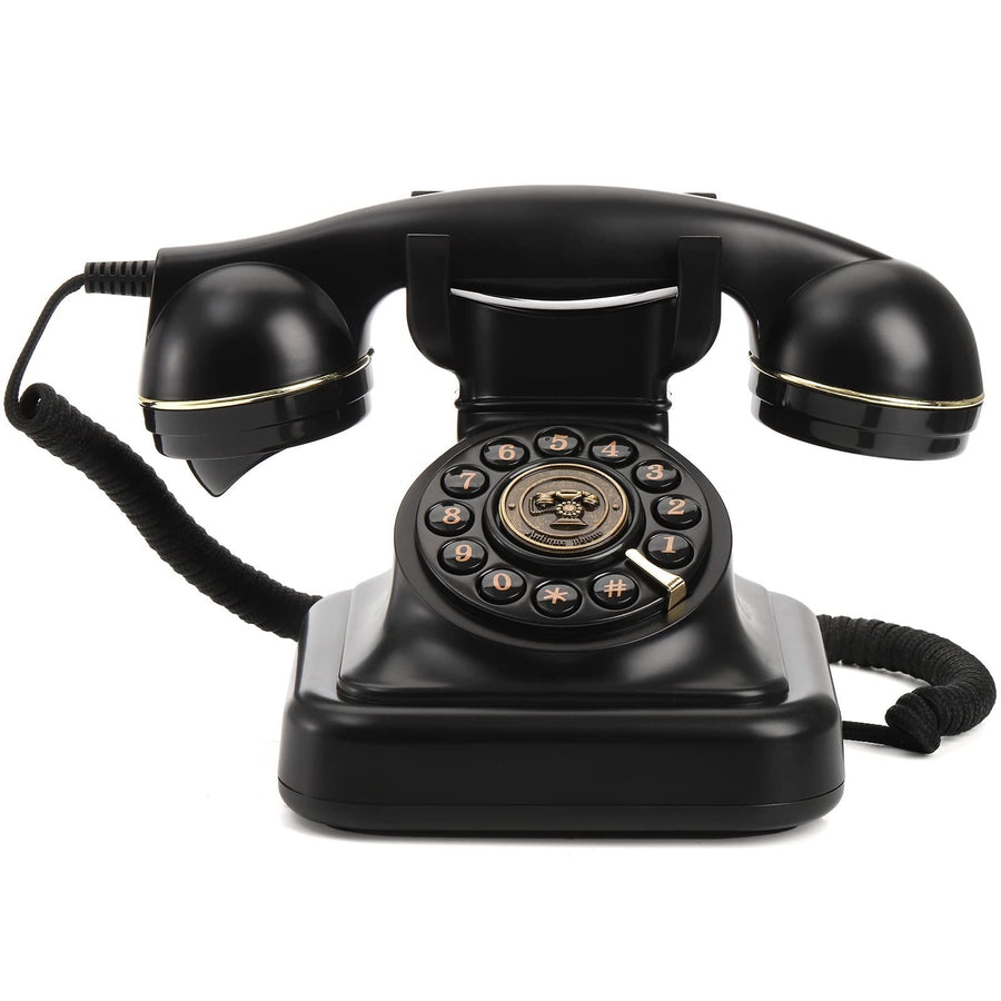 European Retro Desktop Phone: Classic look meets modern utility, free from digital distractions, perfect for home and office, reviving elegant call moments.