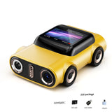 Creative Car-Shaped 2K HD Thumb Camera: Mini & Portable, Auto Focus, Clear in Low Light, Captures Every Wonderful Moment of Childhood and Life（G5 yellow 32G memory card）