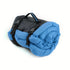 High-quality moisture-proof thick portable camping dog bed suitable for medium / large / small dogs - durable polyester outdoor mat with handle foldable design suitable for travel home and camping trips camping bed.BLUE