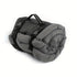 High-quality moisture-proof thick portable camping dog bed suitable for medium / large / small dogs - durable polyester outdoor mat with handle foldable design suitable for travel home and camping trips camping bed.GREY