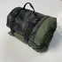 High-quality moisture-proof thick portable camping dog bed suitable for medium / large / small dogs - durable polyester outdoor mat with handle foldable design suitable for travel home and camping trips camping bed.pitch green