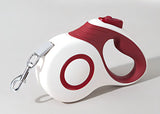 Multi-function Automatic Retractable Pet Leash: High-Strength Anti-Break, One-Click Lock, Comfortable Grip, Eco-Friendly Waste Disposal, 3 Meters/118.11 Inches for Secure Dog Walking(claret-red)