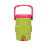 Can-style insulated drink holder, mini can cooling cup, portable double-layer lightweight travel camping outdoor insulating sleeve for soda, beer and other beverages.(GREEN)
