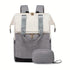 GREY Korean-style Fashion Compact Backpack, Multi-functional & Large Capacity, Lightweight & Easy to Carry, Fits Daily Commute, Lunch Outings, and Short Trips.