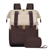 brown Korean-style Fashion Compact Backpack, Multi-functional & Large Capacity, Lightweight & Easy to Carry, Fits Daily Commute, Lunch Outings, and Short Trips.