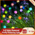 Solar Firefly Wind Light: Charges during the day, glows at night. Sways in the wind like dancing fireflies, lighting up your yard with romance./8 lamp holder [color] is always on