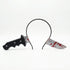 Captain Jack Inspired Plug Dagger Headband: Safe and Lightweight PET Material, Classic Dual-Blade Design, Upgraded Sturdy Build, a Must-Have Pirate Accessory for Cosplay and Parties!/black