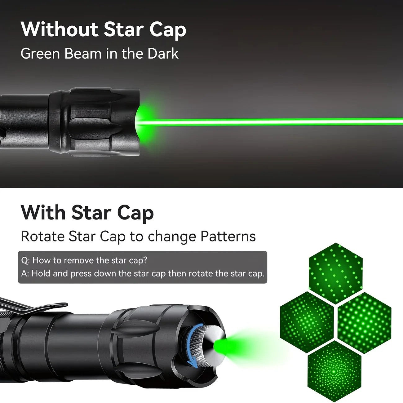 1 piece Red High-Power Red Laser Pointer, Laser Pointer for Indoor Meetings, Tactical Laser Flashlight for Outdoor Camping and Hiking