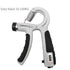 Adjustable Heavy-Duty Grip Strengthener with Counter, 10-100kg – Powerful Forearm and Wrist Builder for Complete Muscle Training & Strength Conditioning(GREY+BLACK)
