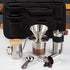 6-Piece Pour Over Coffee Set, Coffee Machine Gift Box, Pour Over Coffee Kettle, Coffee Cup, Coffee Bean Grinder Set.inherent/true qualities