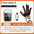 Upgraded Rehabilitation Training Glove, Mirror Training with Independent Single Finger Control, 9-Level Adjustable Force, Wireless Portable with Smart Memory – A Great Helper for Hand Function Recovery./Right hand M code (glove+host+mirror)