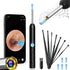8-Piece Smart Visual Ear Cleaner, 1080P HD AI Warning, IP67 Waterproof Silicone Soft Tip, Safe and Comfortable Comfortable(black)