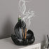 One lotus-shaped incense cone, a multifunctional home decoration piece, suitable for yoga and meditation.(PINK)