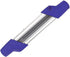 Chain saw file: upgraded lightweight, battery-free and portable, precision sharpening for 3/8-inch saw chain, single-direction reciprocating operation, essential tool for outdoor gardening and forestry maintenance.(Blue-with 4.0 file)