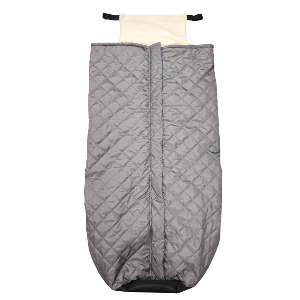 Winter Elderly Wheelchair Heating Blanket | Windproof & Fleece-Lined, Ideal for Both Outings and Home Use(GREY)