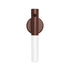 1-Pack USB Rechargeable Magnetic LED Night Light – Motion Sensor Wall Light for Bedroom, Kitchen & Bathroom/Walnut color