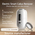 Smart Electric Foot File, 26000Pa Suction, Smooth in 3 Seconds, IPX6 Waterproof, Portable Foot Care/white