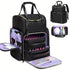 Nail Art Tool Storage Backpack: Removable Compartments, High-Capacity Categorized Storage, Multiple Carrying Methods, Ideal for Home, Travel & Mobile Services