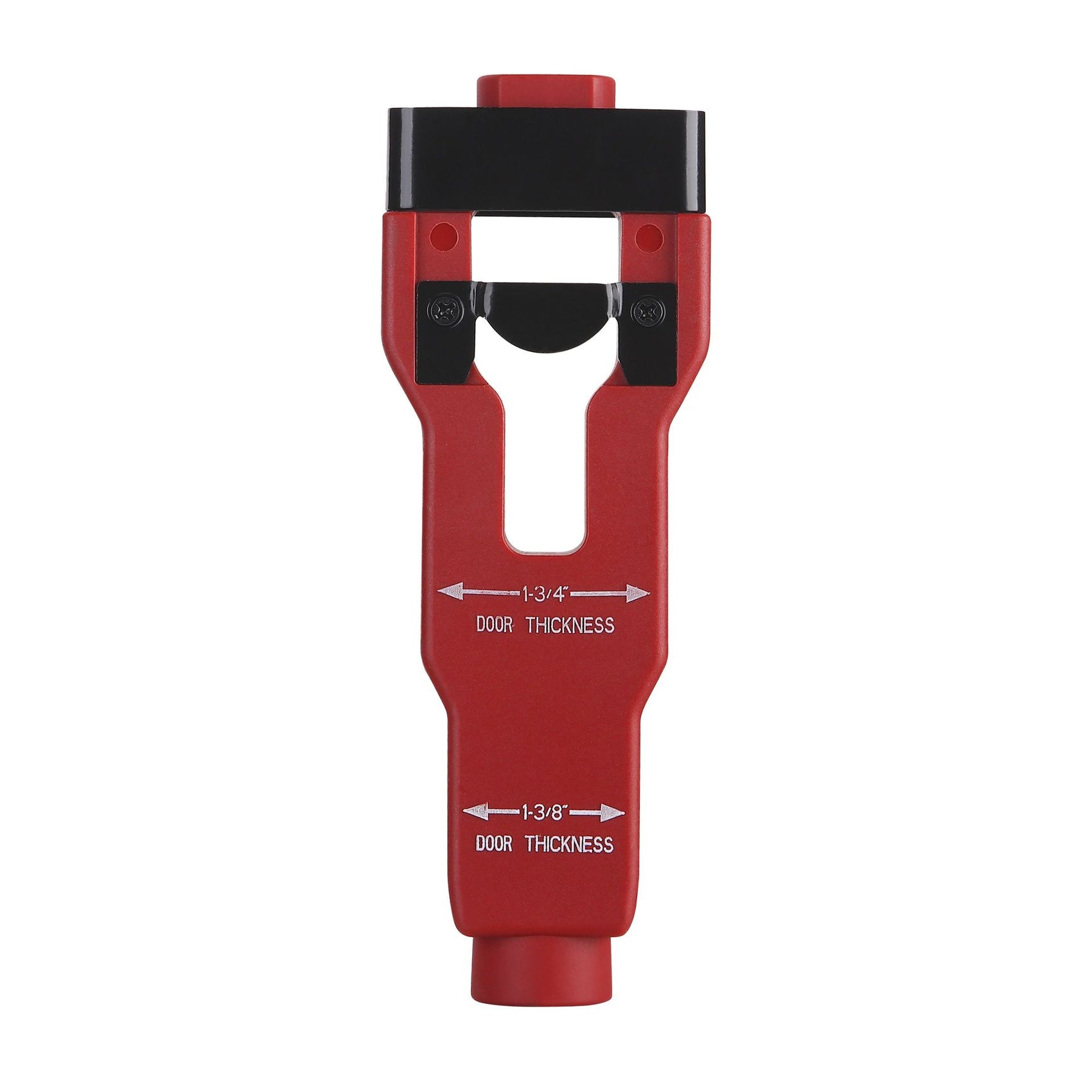 Door Latch Chisel Positioning Tool: Precise Positioning Without Measurement, Easy Installation With Less Effort/red
