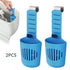 2PCS Hanging Toilet Cleaning Basket: No Drilling Required, Easy Installation, Automatic Cleaning with Every Flush, Long-Lasting Stain Removal, Deodorizing, and Fresh Fragrance/blue