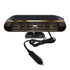 Winter Car Must-Have: 3-Second Heat, 360° Defrost, Safe Plug & Go Mini Heater(Black gold）