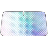 Car Sunshade: Laser Reflective Coating for Scientific Sun Protection, Dual-Layer Heat Insulation with Seamless Fit, Quick Cooling After Sun Exposure, Protects Interior from Aging.