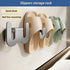 2-Pack Gun Gray No-Drill Slipper Rack, Space-Saving Wall Storage, Ideal for Dry & Tidy Bathrooms