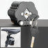 Best-selling Baota Folding Lock Alloy Steel Anti-Hydraulic Cutting 840mm Extended Chain Waterproof & Rustproof Portable Lock  Universal Anti-Theft Device for Bicycles, E-Bikes & Motorcycles