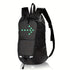 15L Backpack with USB Charging & Smart LED Turn Signals, Waterproof Cycling Commuter Daypack, Lightweight Nylon, Safety Reflective(black)